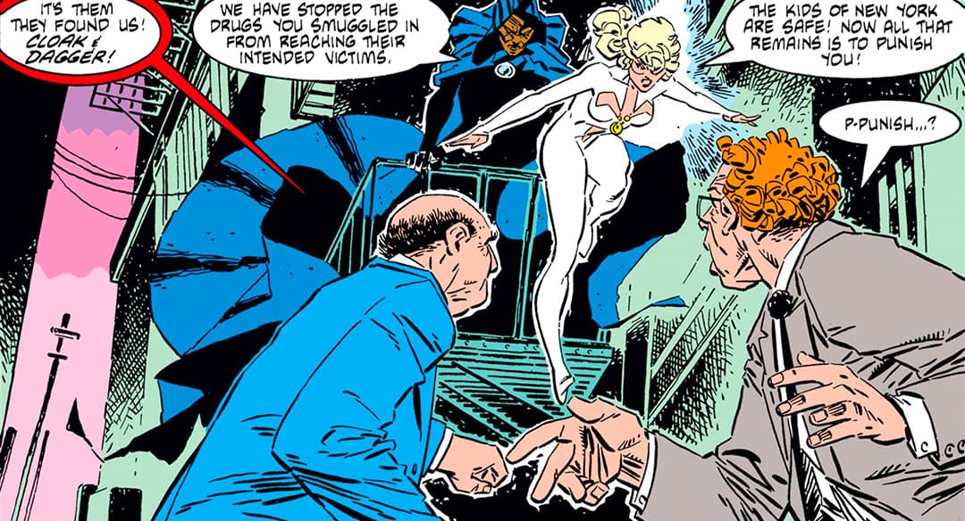 They also have run-ins with the man-rat Rodent (Edward Williams, AKA Vermin), wannabe Super Villain Zapper (“Little” Caesar Cirgliano), and the demon Nightmare.