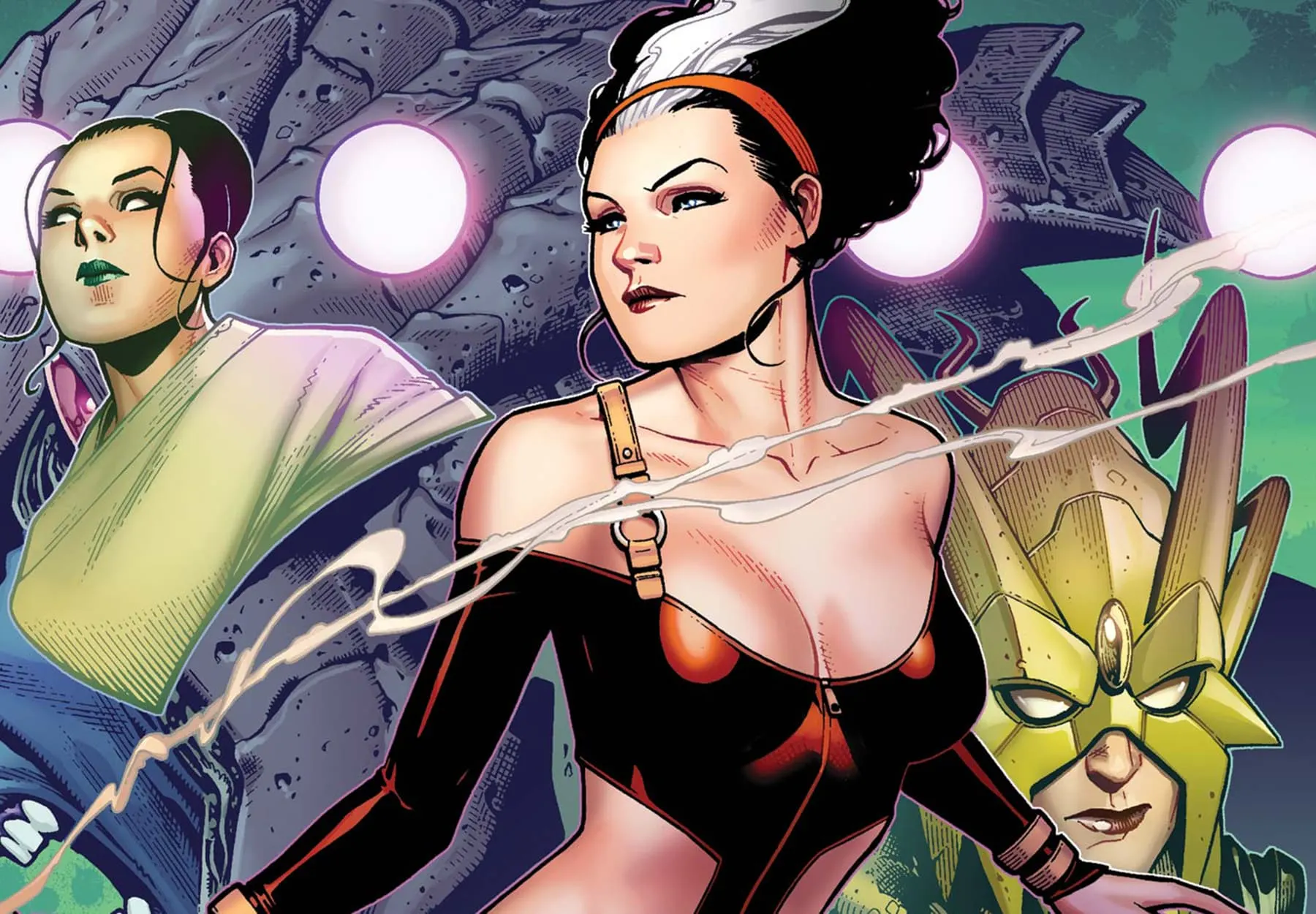 金の砂のカッサイ Marvel Cold Foil フレッシュアンドブラッド Meet Contessa Valentina Allegra de Fontaine, Master Spy and Double