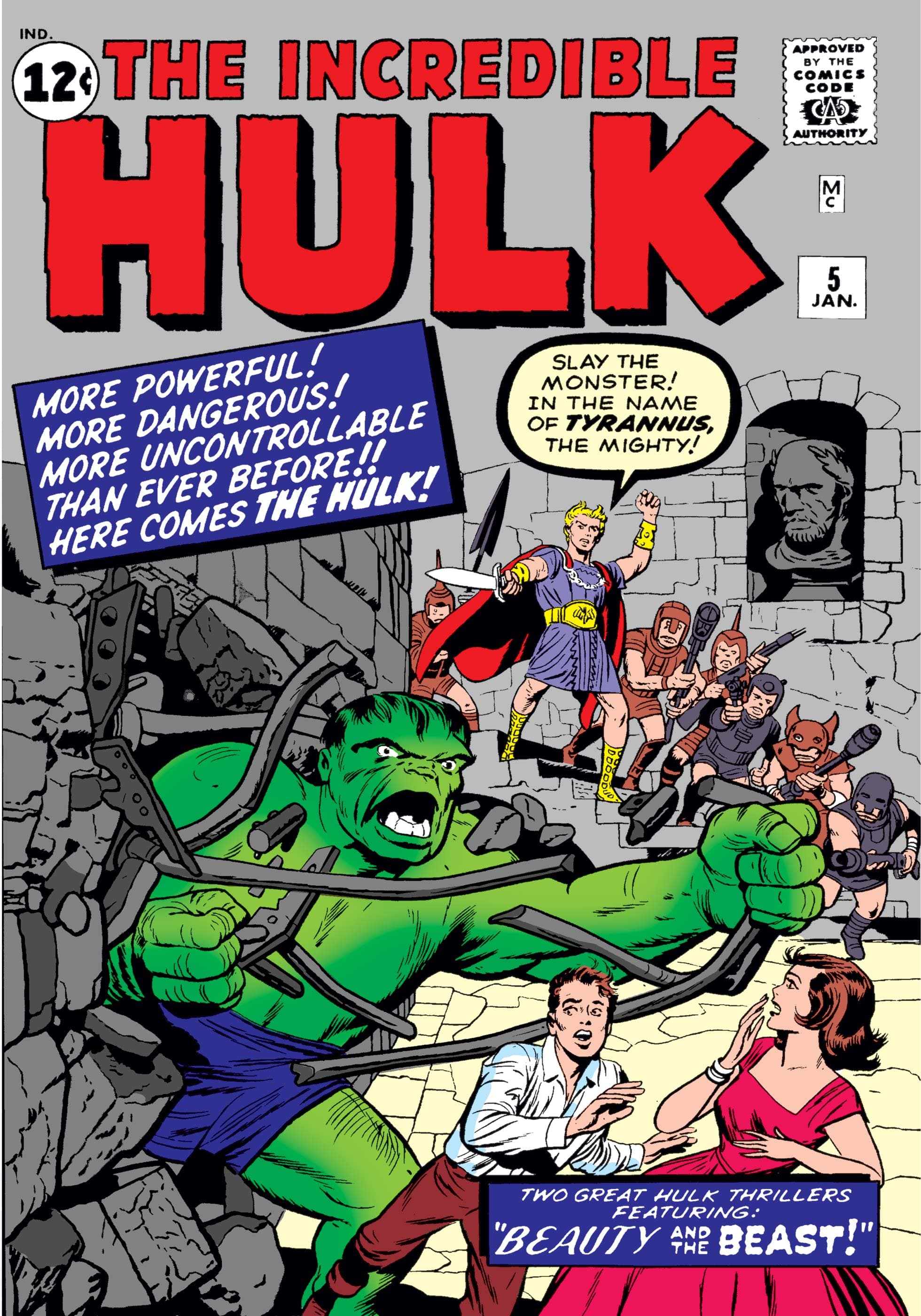 INCREDIBLE HULK (1962) #5