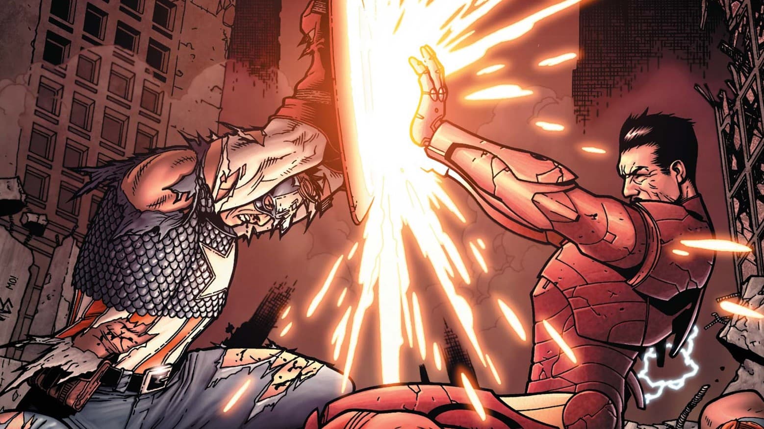 Captain America Iron Man