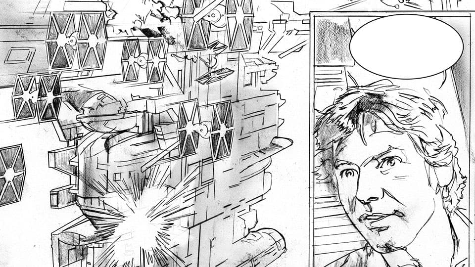 Image for Storm Warning: A Star Wars Sketchbook