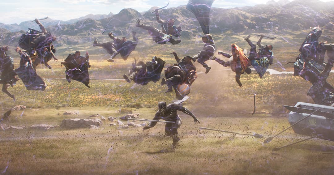 Killmonger on the battlefield