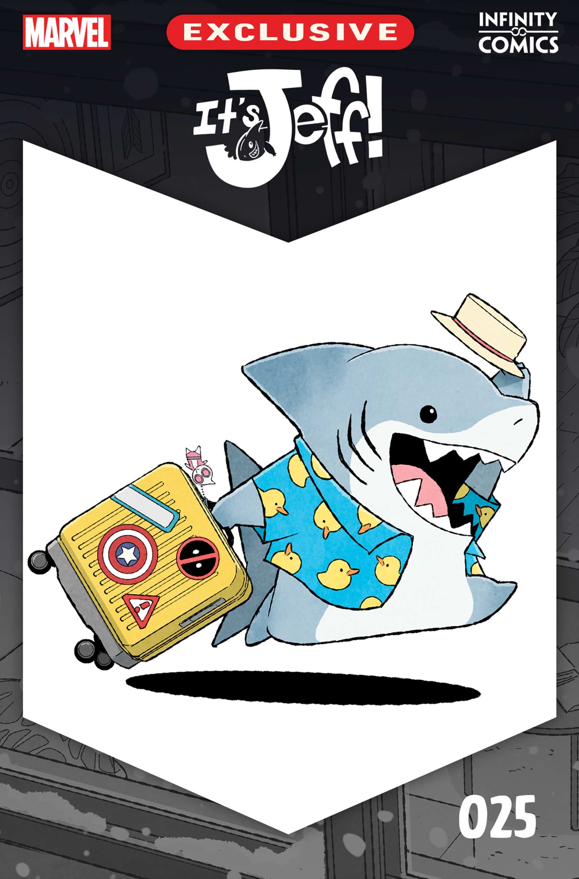 Cover to IT’S JEFF INFINITY COMIC (2021) #25.