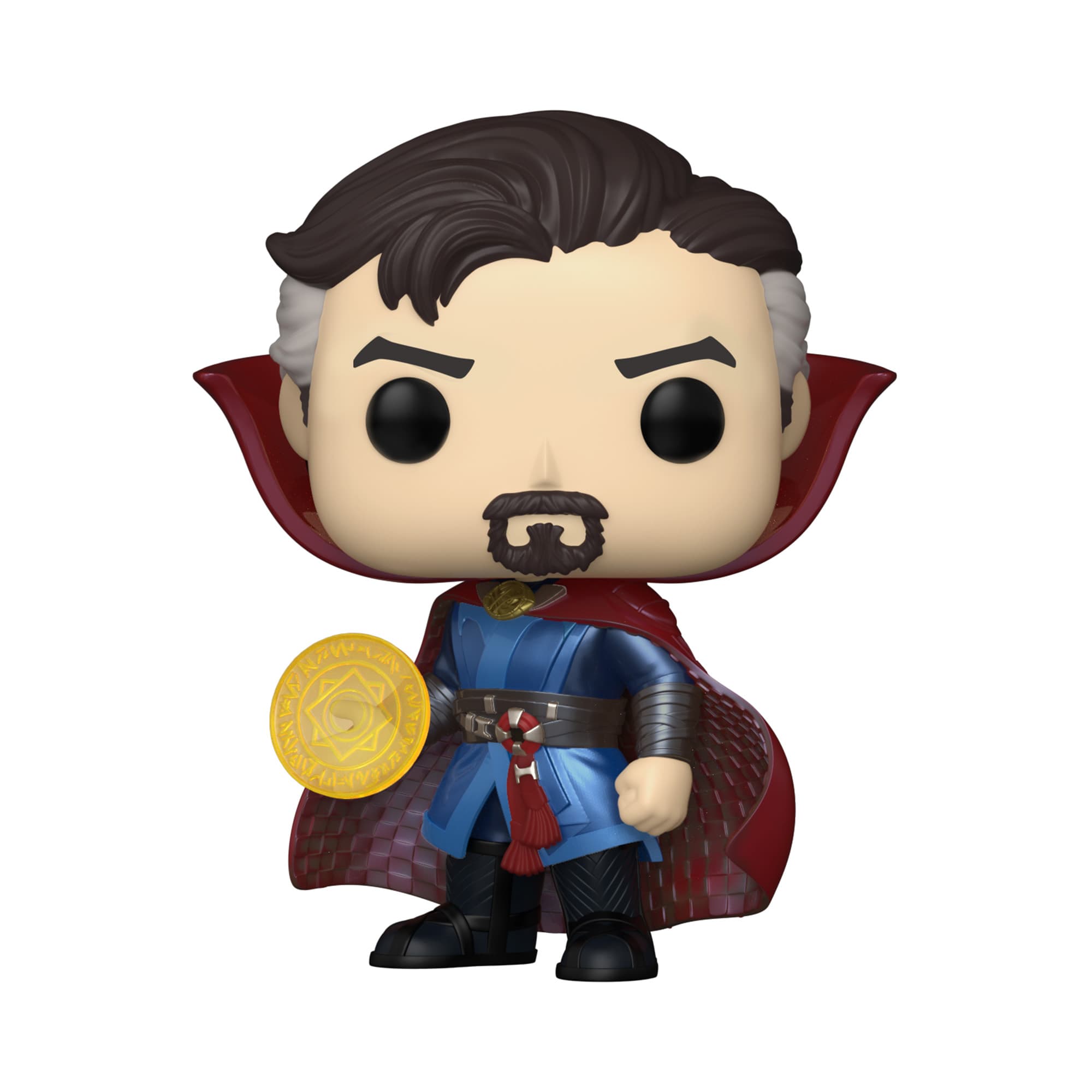 Doctor Strange Funko Pop / shop it <a href=https://www.target.com/p/funko-pop-marvel-doctor-strange-in-the-multiverse-of-madness-doctor-strange/-/A-84173824>here</a>