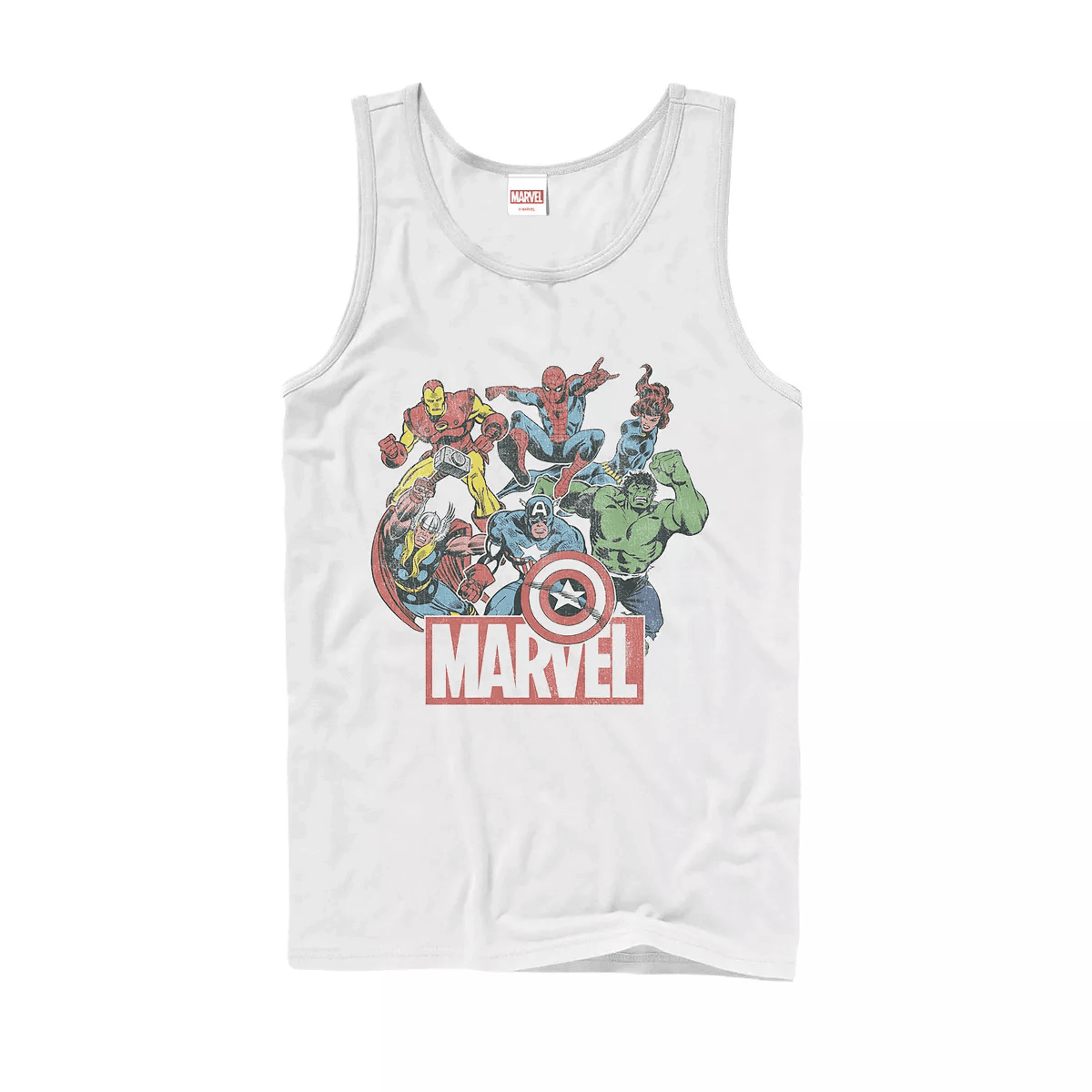 Men's Marvel Classic Hero Collage Tank Top