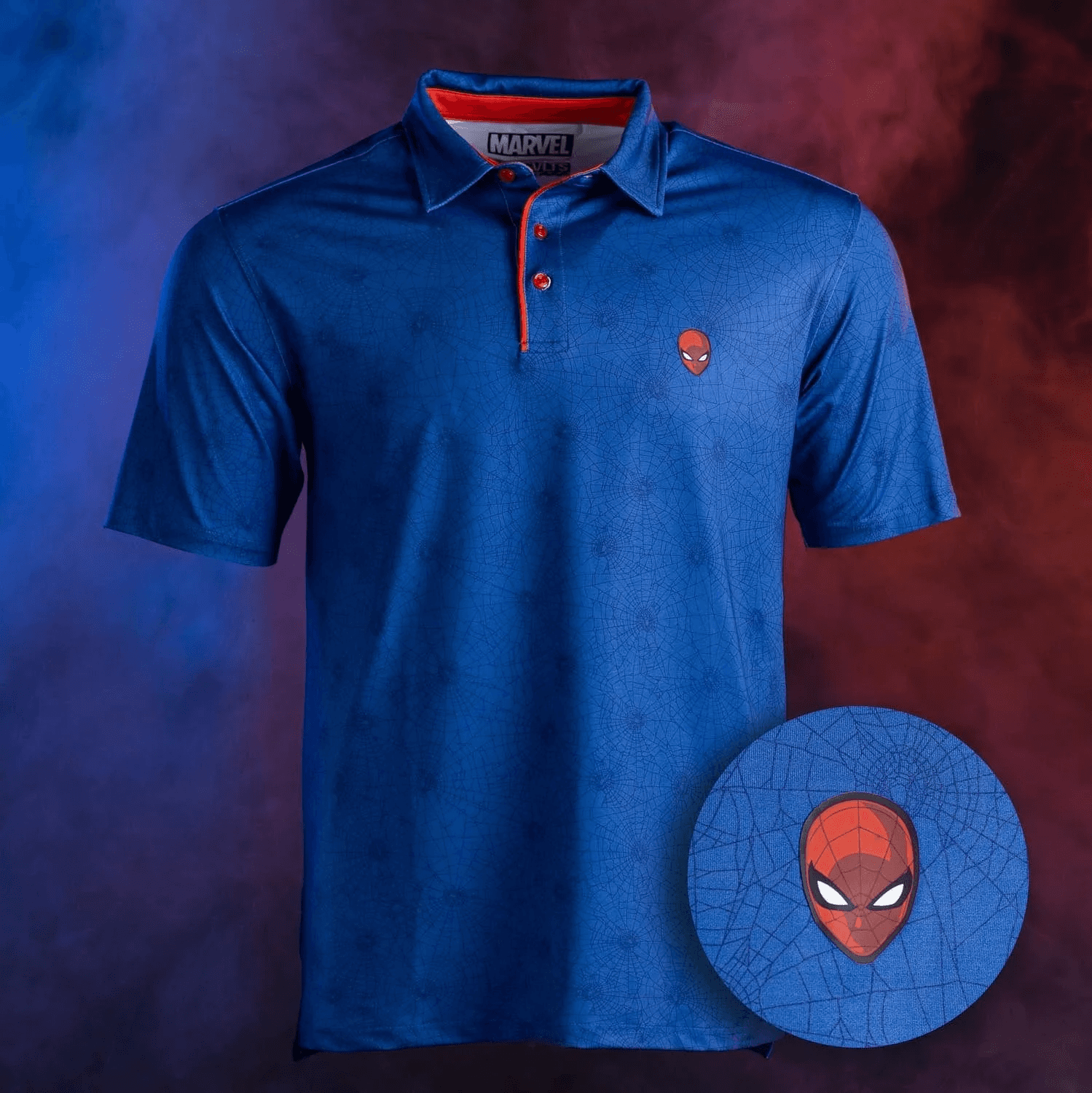 RSVLTS Marvel Spider-Man "Spidey" All-Day Polo Shirt