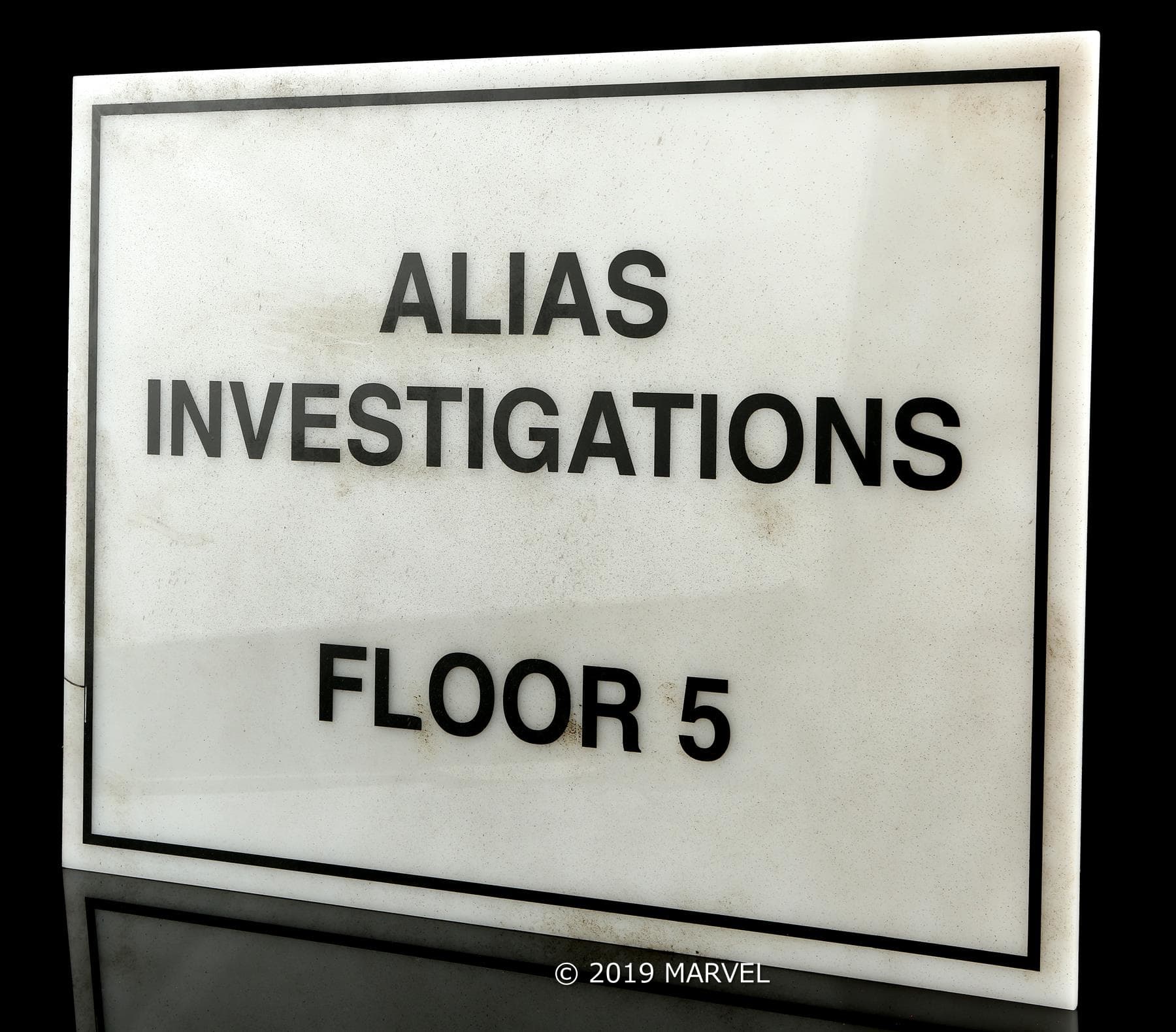Jessica Jones Alias Investigations plaque 