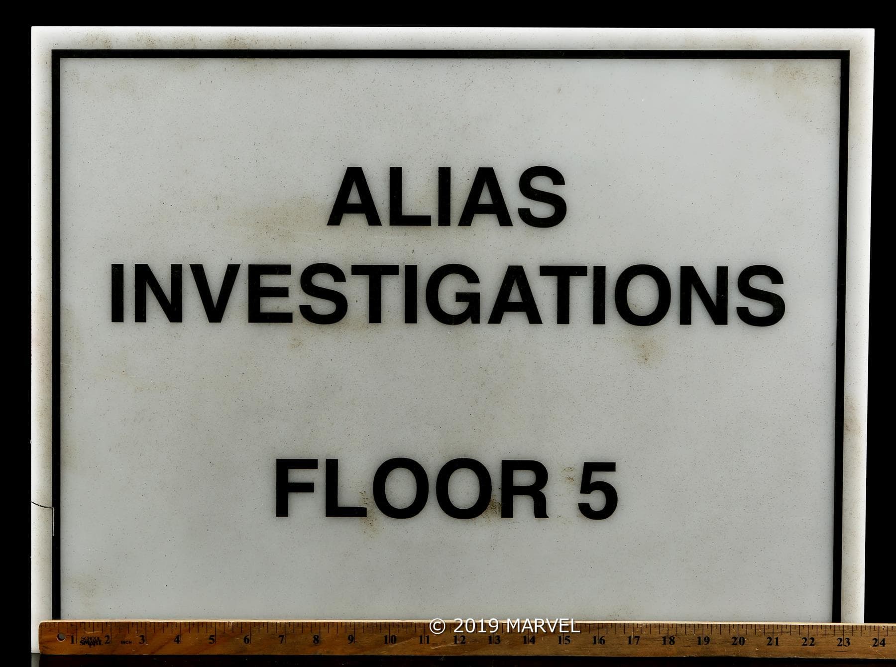 Alias Investigations Plaque