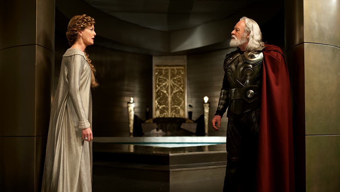 Odin and Frigga
