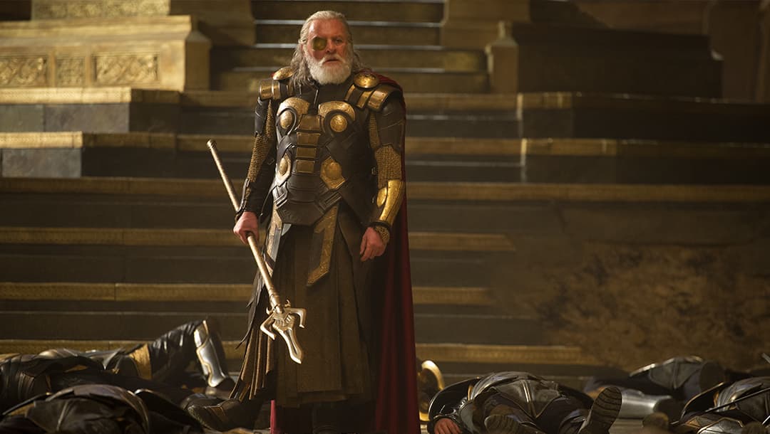 Odin ready for battle