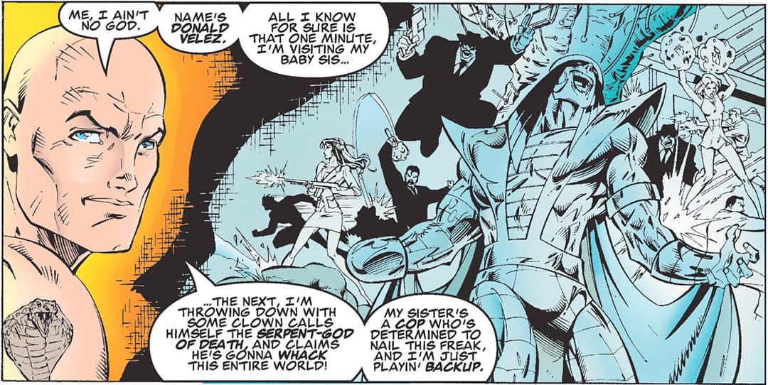 Heimdall as Donald Velez