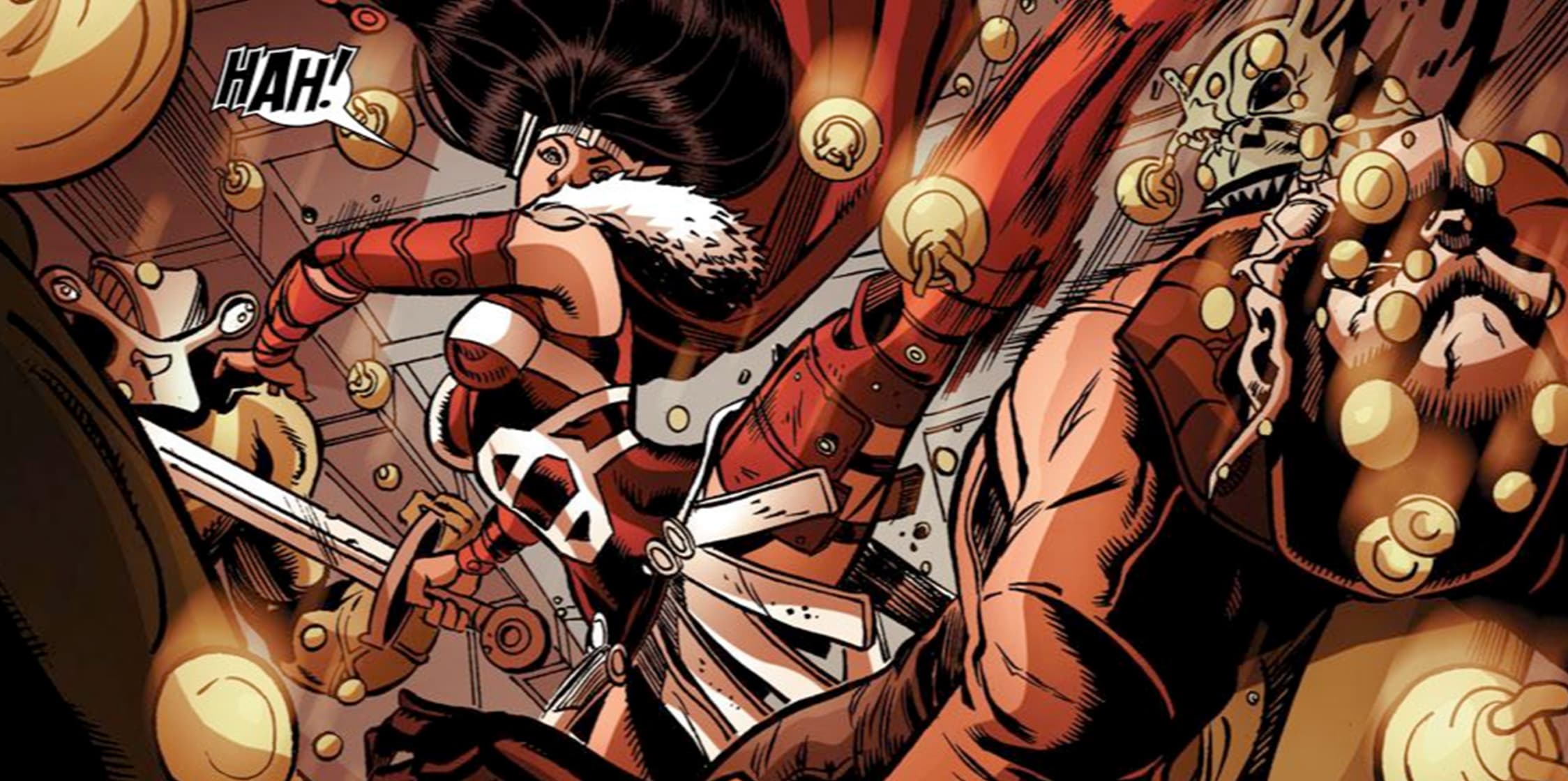 Sif takes down an opponent