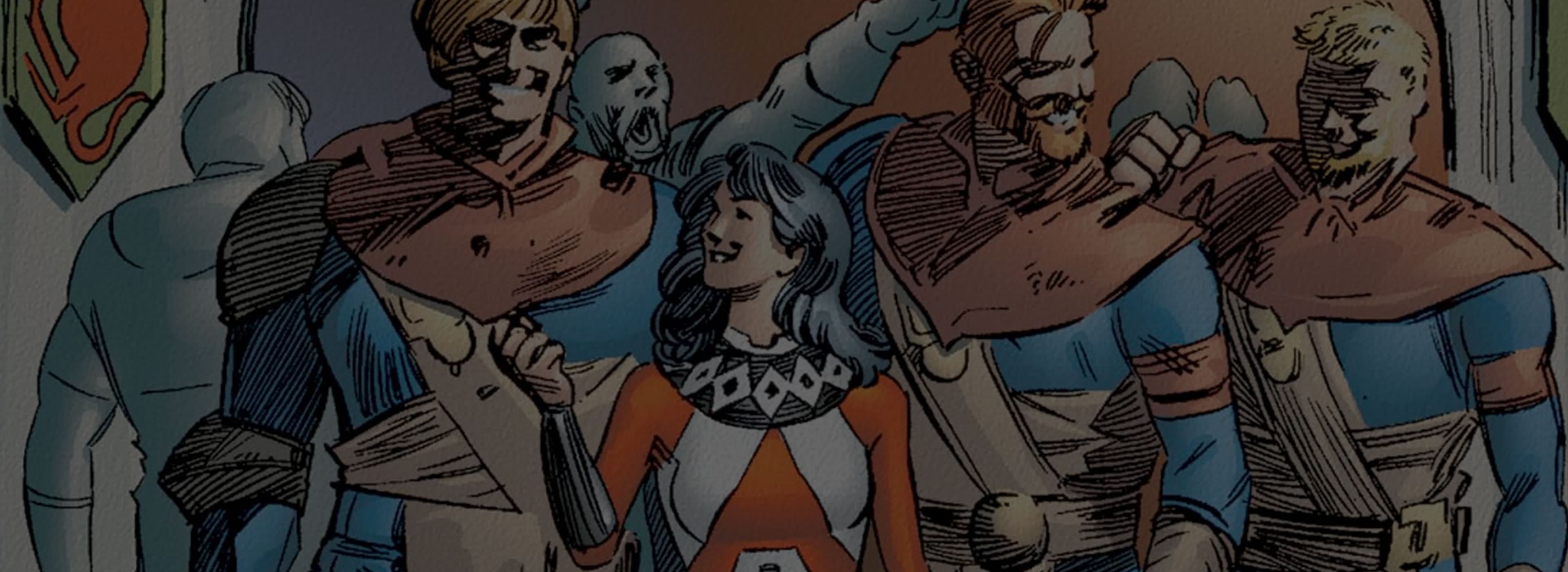 Sif and the Warriors Three