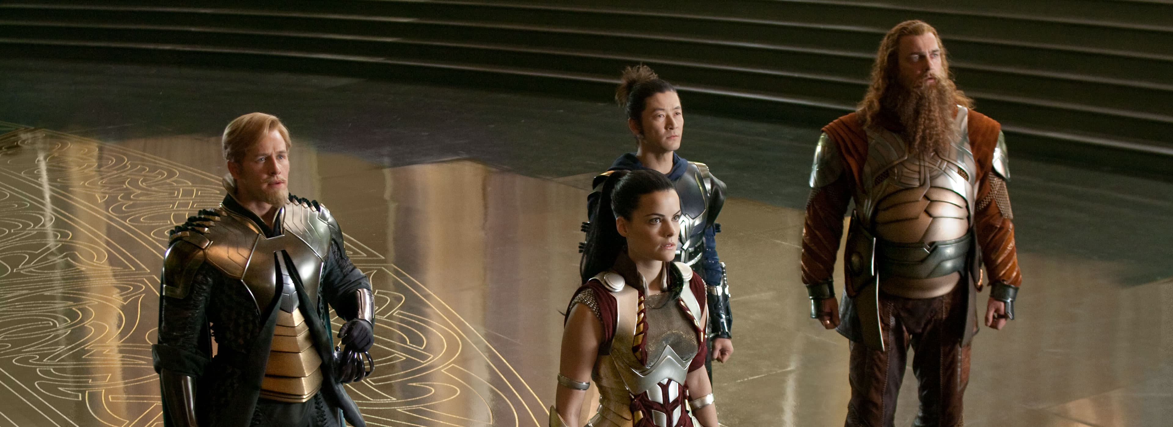 The Warriors Three and Sif