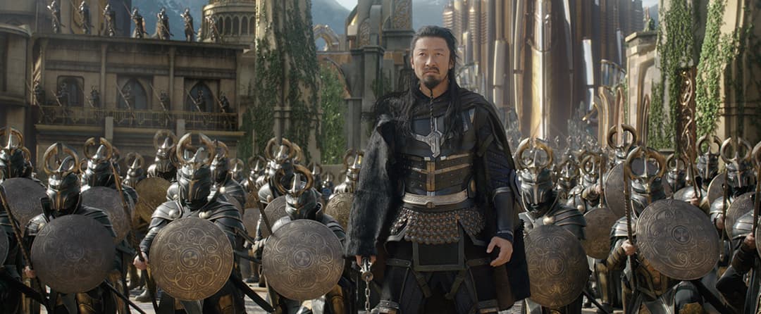 Hogun faces down his enemy