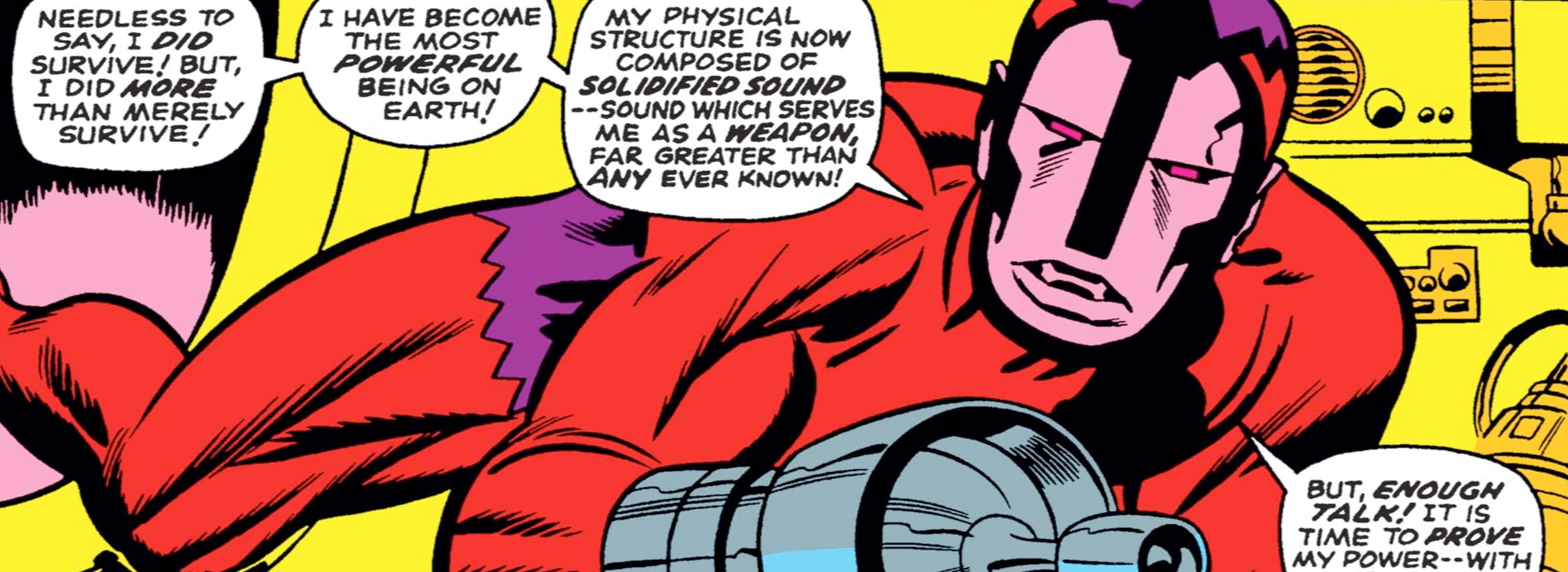 Klaw In Comics Full Report Page Divider