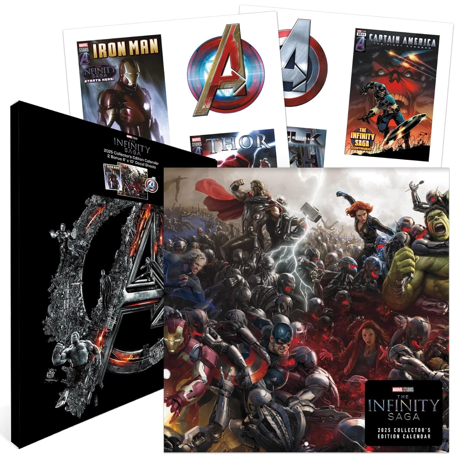 2025 Marvel Infinity Saga Collector's Edition Calendar
