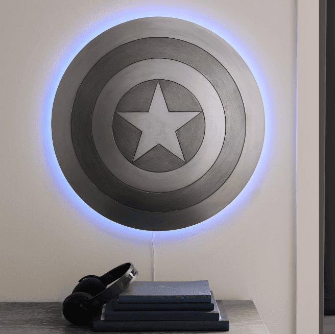 Marvel's Captain America Color-Changing Backlit Shield