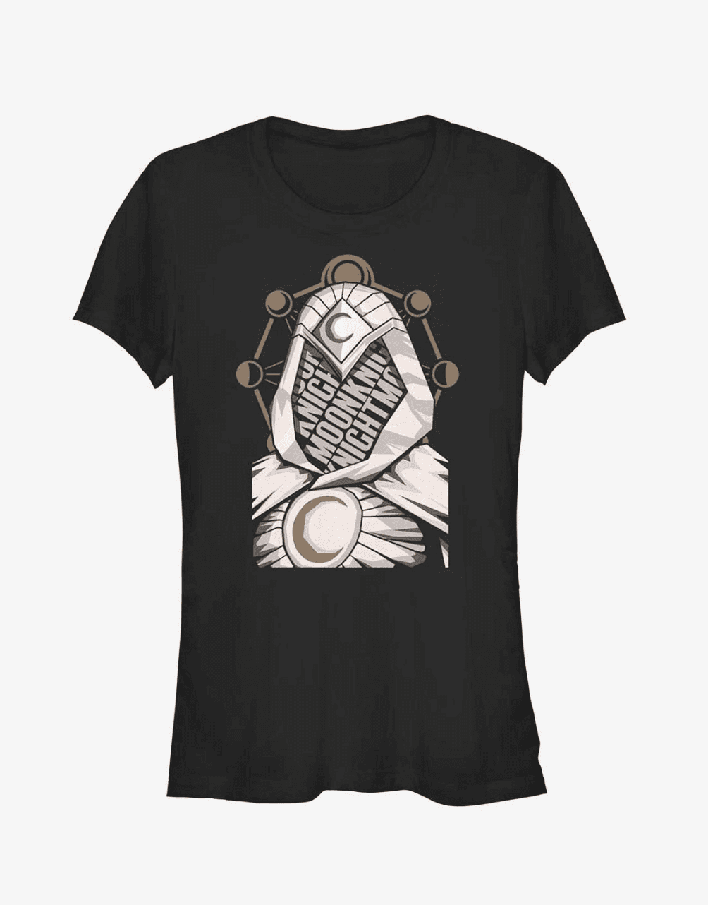 Moon Knight Paper Cut t-shirt / shop it <a href=https://www.hottopic.com/product/marvel-moon-knight-paper-cut-moon-girls-t-shirt/18436979.html>here</a>