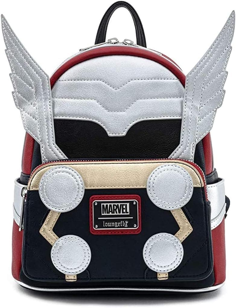 Loungefly Marvel Thor Classic Cosplay Womens Double Strap Shoulder Bag Purse