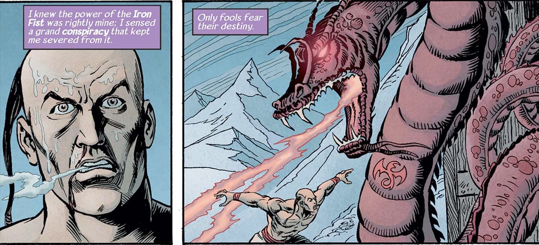 Davos belives he deserves the power of Iron Fist.