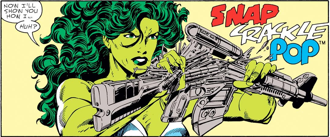 SENSATIONAL SHE-HULK (1989) #2, p. 12, third panel