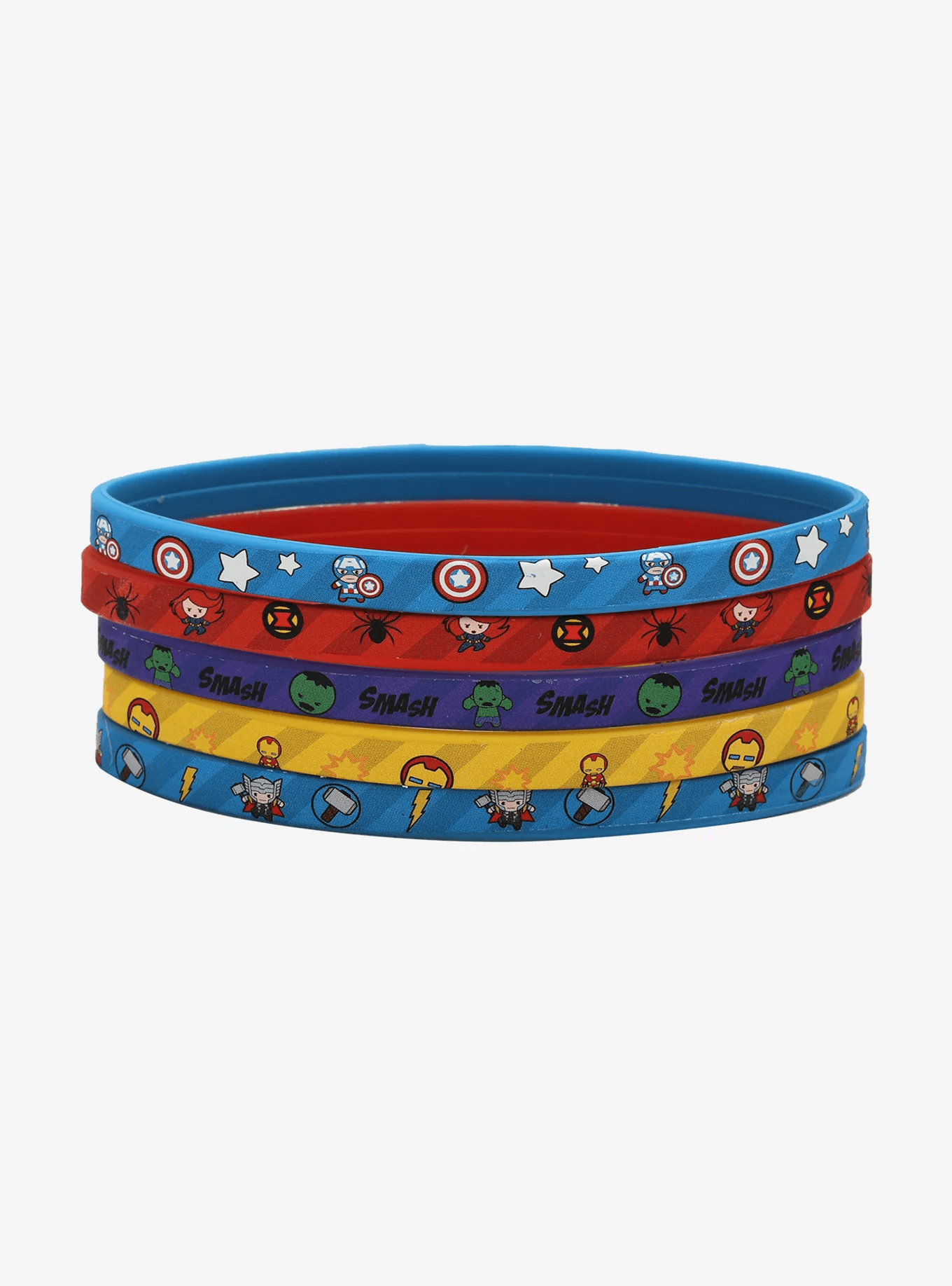 Marvel Chibi Rubber Bracelets / Hot Topic