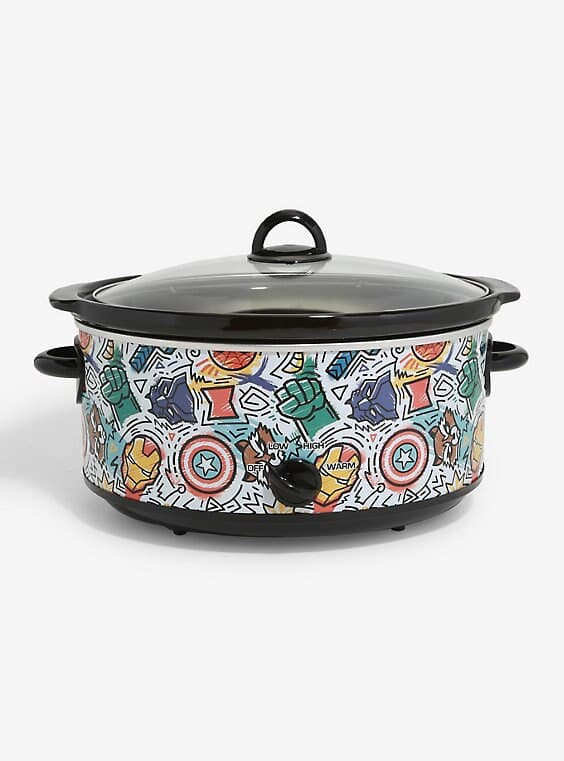 Marvel Eat the Universe 7 Quart Slow Cooker