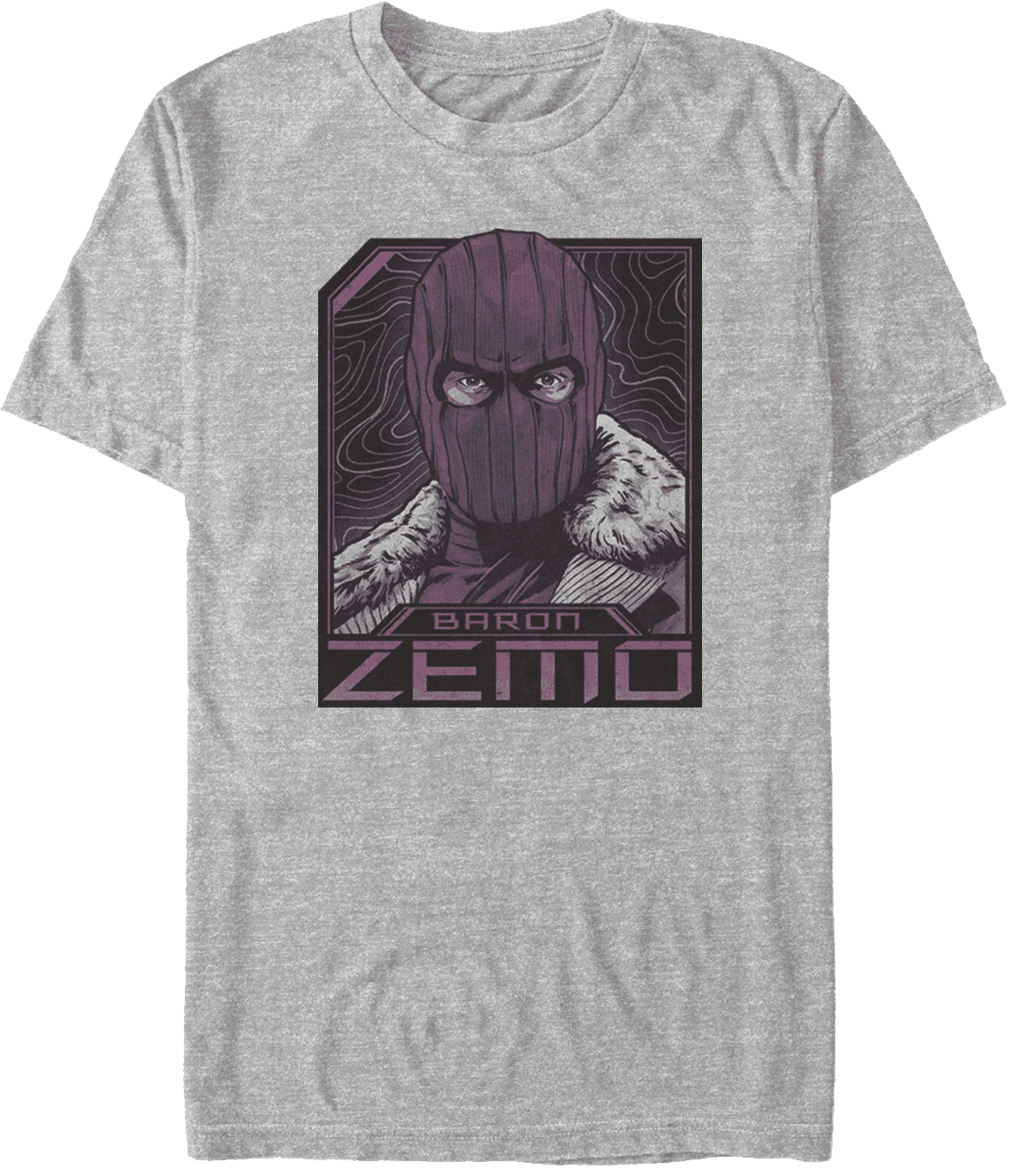 <a href=https://www.hottopic.com/product/marvel-the-falcon-and-the-winter-soldier-badge-of-baron-zemo-t-shirt/15412244.html>Badge of Baron T-Shirt</a> / Hot Topic