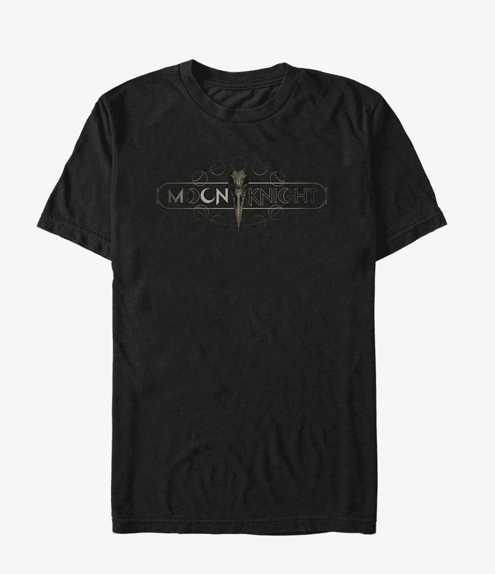 Moon Knight Skull t-shirt / shop it <a href=https://www.boxlunch.com/product/marvel-moon-knight-skull-logo-t-shirt/18441088.html>here</a>