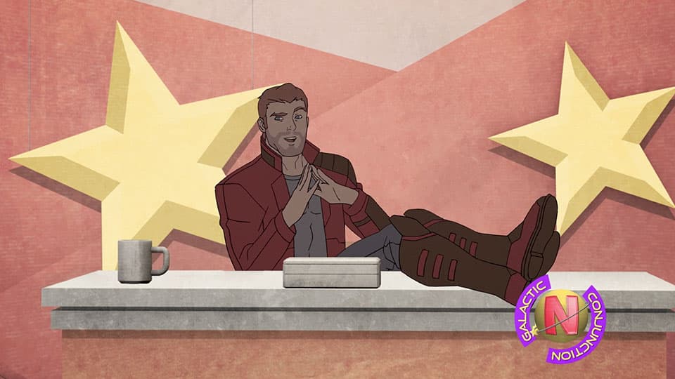 Image for Star-Lord Turns Talk Show Host on a New ‘Marvel’s Guardians of the Galaxy: Mission Breakout!