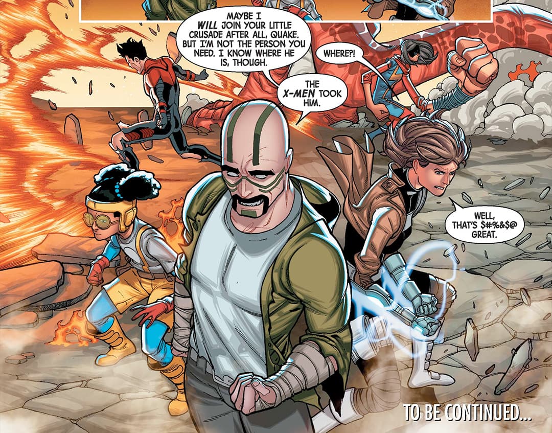 Moon Girl (Lunella Lafayette) Joins the Secret Warriors