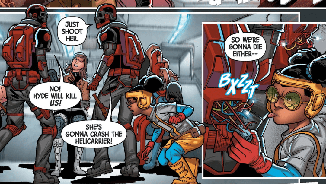 Moon Girl saves Quake