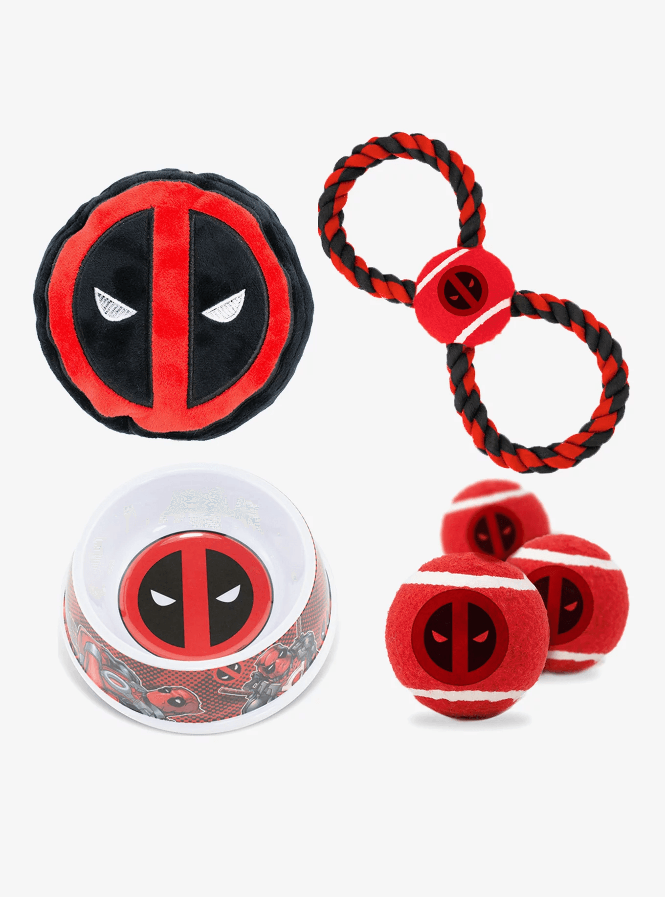 Deadpool Matching Dog Toy Set / Hot Topic