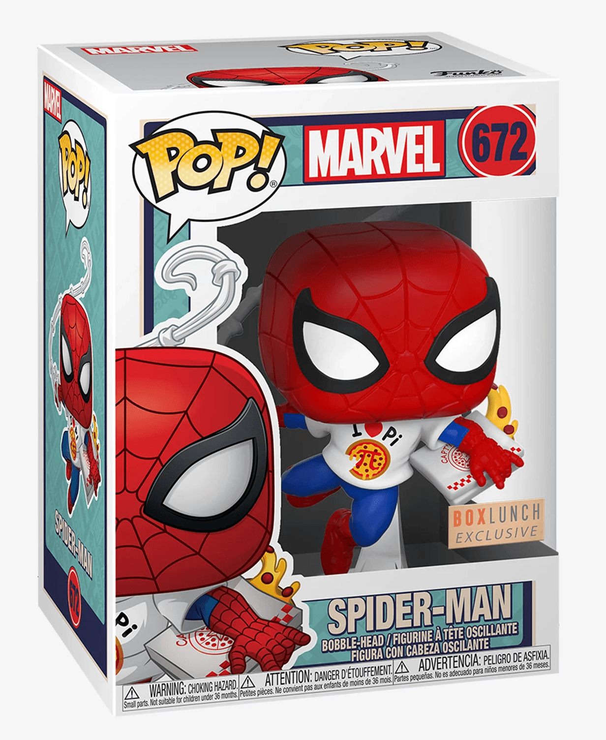 Marvel Eat the Universe Spider-Man with Pizza / BoxLunch
