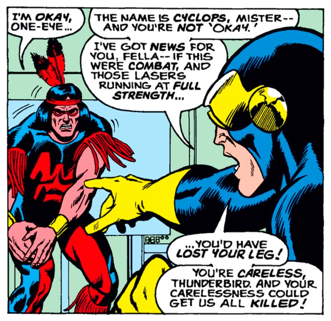 Thunderbird and Cyclops