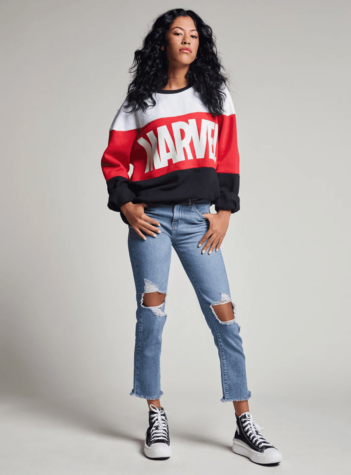 Marvel Color Block Sweatshirt / Her Universe
