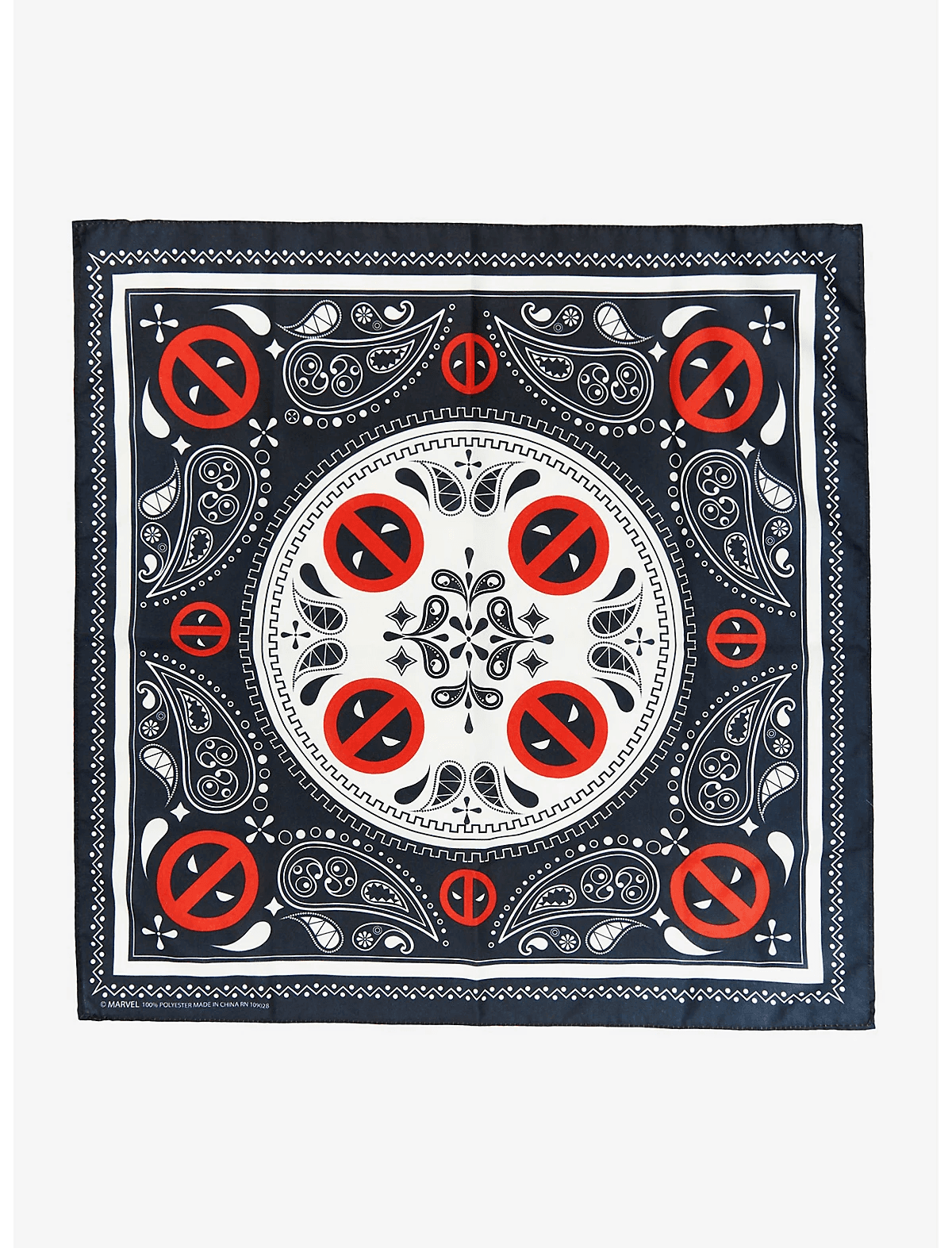 <a href=https://www.hottopic.com/product/marvel-deadpool-traditional-bandana/13743520.html>Deadpool Traditional Bandana</a> / Hot Topic