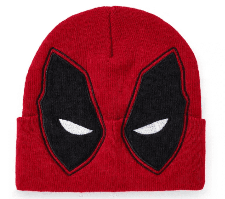 Deadpool Big Face Cuff Beanie Hat