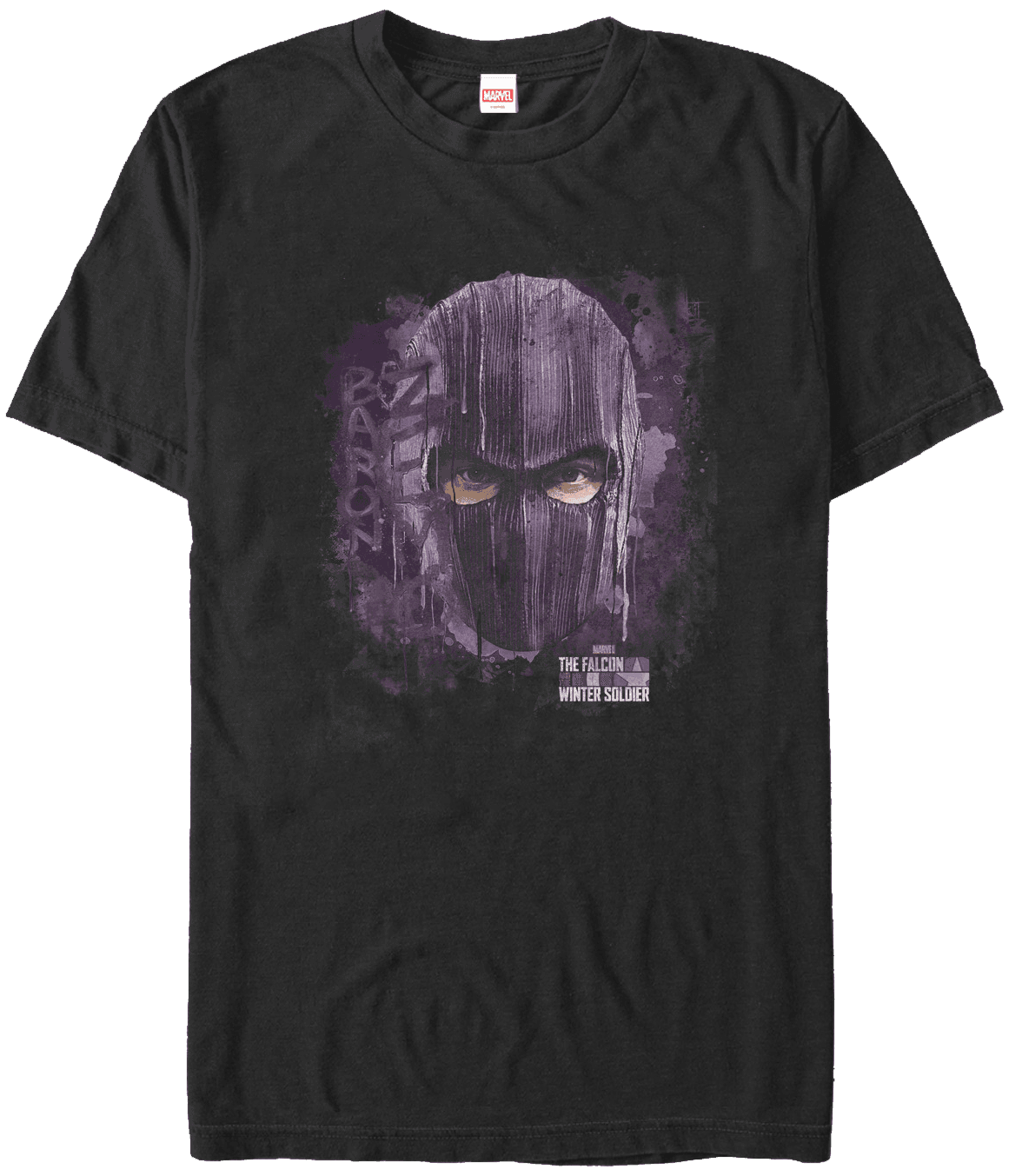 <a href=https://www.hottopic.com/product/marvel-the-falcon-and-the-winter-soldier-baron-eyes-t-shirt/15412254.html>Baron Eyes T-Shirt</a> / Hot Topic