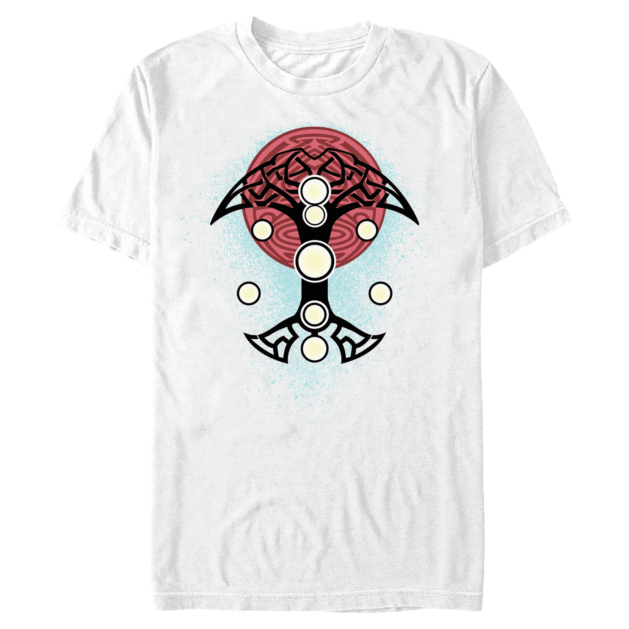 Blue Splatter t-shirt / shop it <a href=https://www.hottopic.com/product/marvel-thor-love-and-thunder-blue-splatter-t-shirt/19106000.html>here</a>