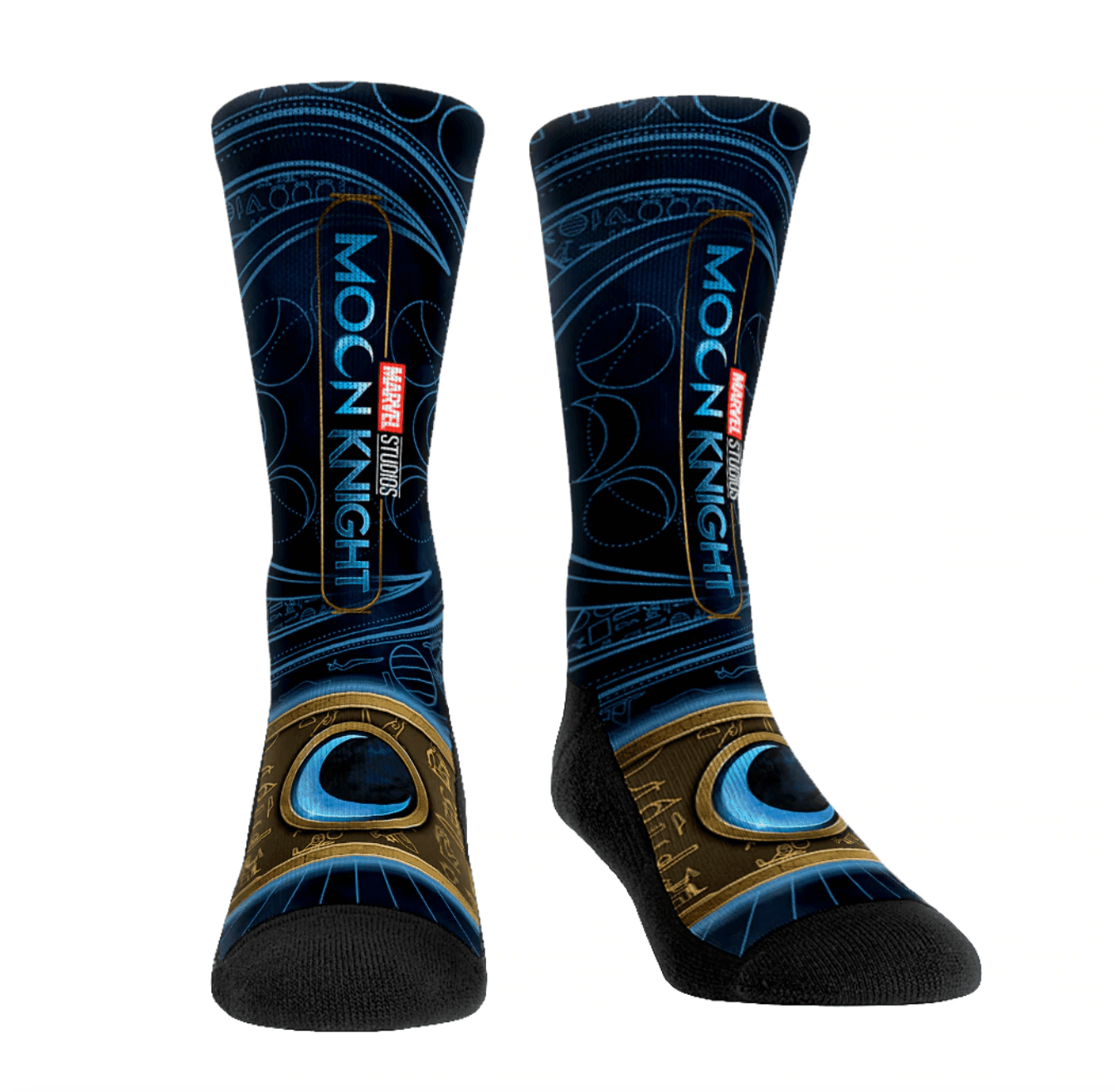Moon Knight Title Sequence Socks / shop it <a href=https://rockemsocks.com/products/moon-knight-title-sequence>here</a>
