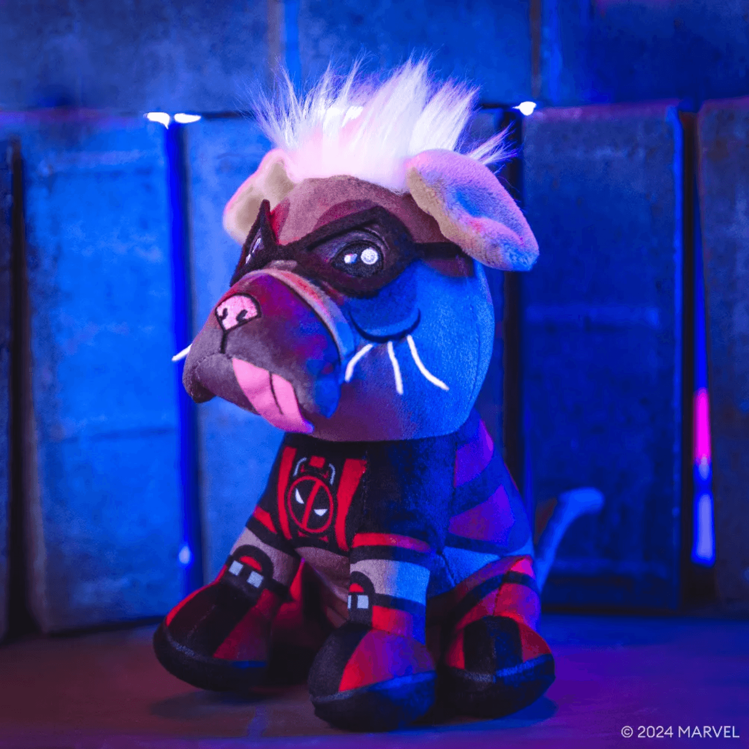 Bleacher Creatures Marvel Deadpool 3 Dogpool 8" Kuricha Plush