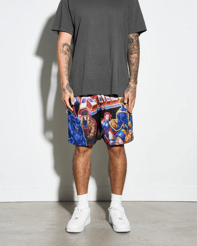 Chalk Line Marvel X-Men Video Game Retro Shorts