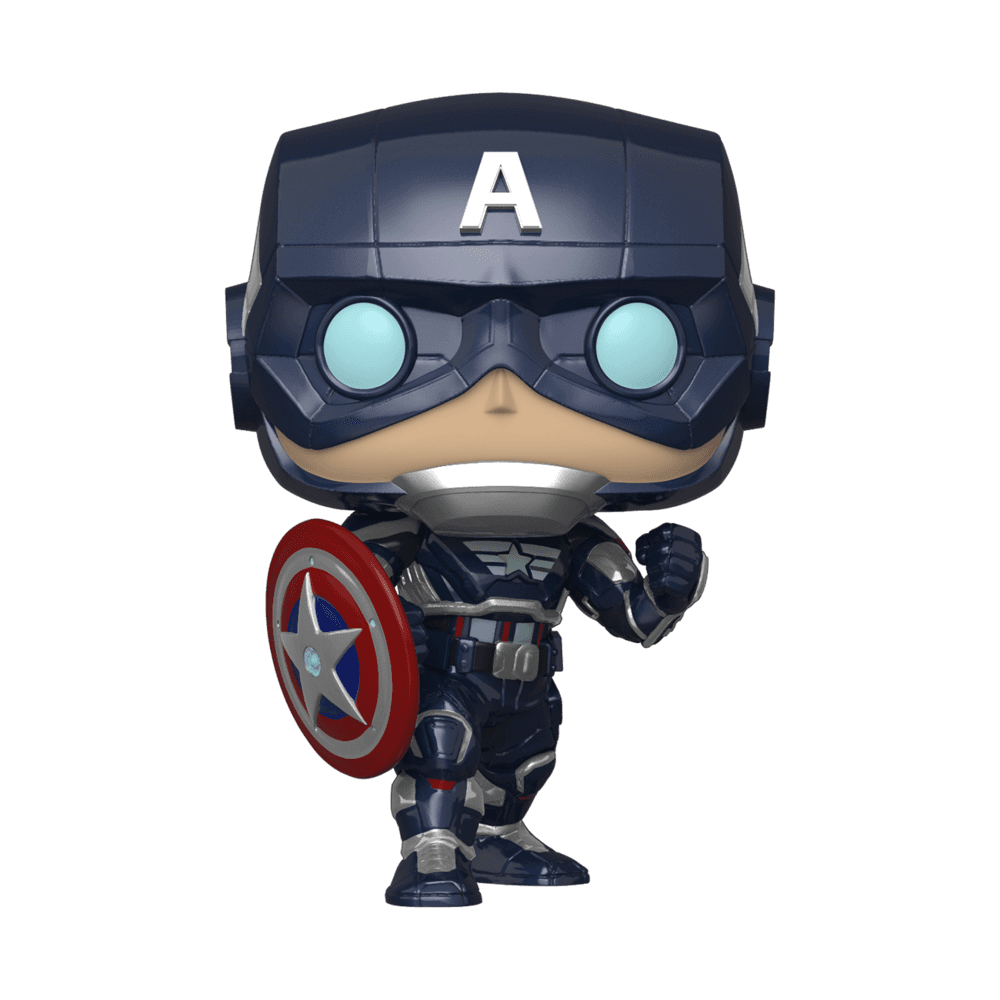 Marvel's Avengers Captain America Stark Tech Suit / Funko.com