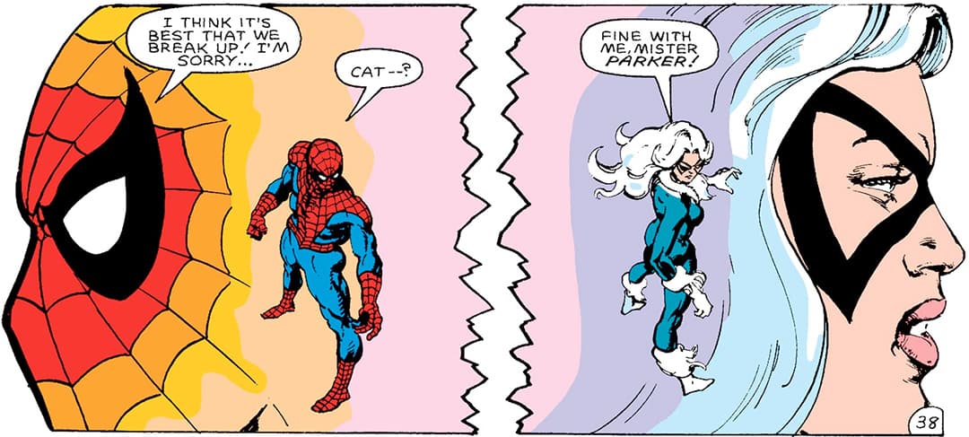 Black Cat & Spider-Man Break Up