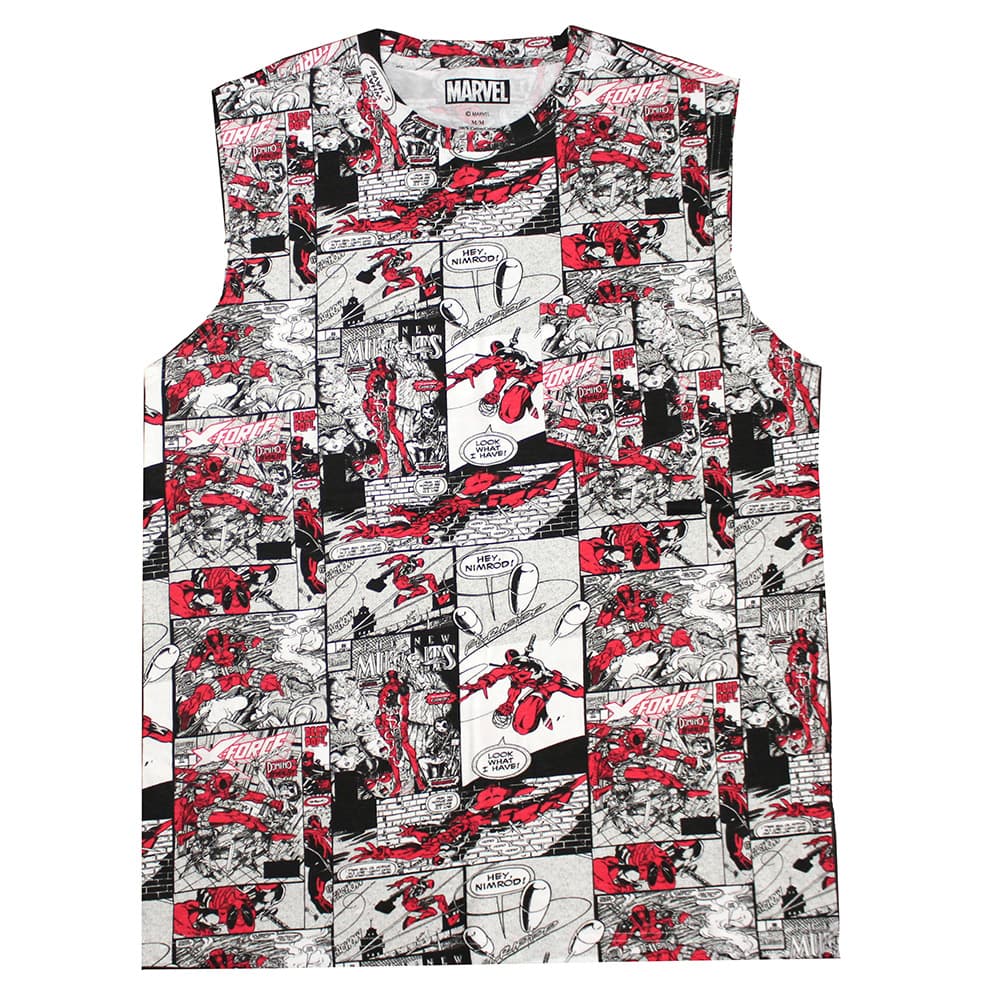 Deadpool Comics Print Tank / Walmart