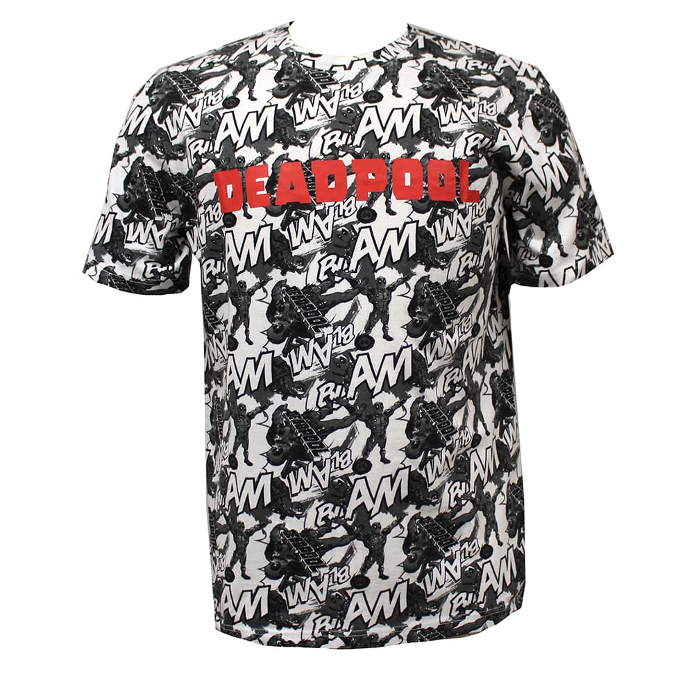 Deadpool All-Over T-Shirt / Walmart
