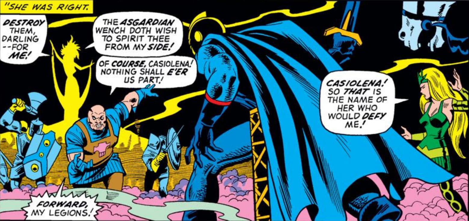 Executioner (Skurge) In Comics Full Report Page Divider