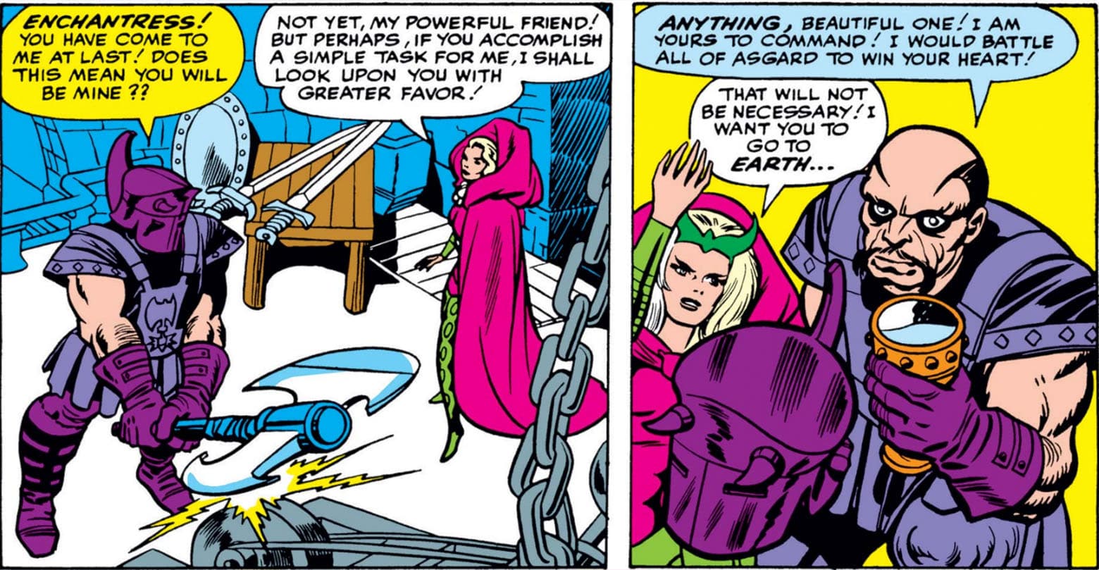 Executioner (Skurge) Iand the Enchantress